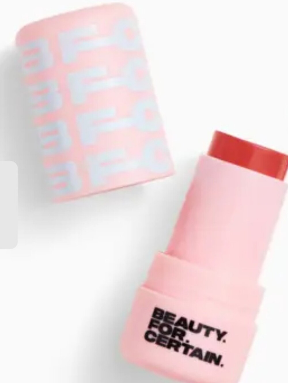 BEAUTY FOR CERTAIN Lip+Cheek Stick Sangria(Strawberry Sorbet-Berry Pink) Sealed